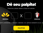 Bolão Bistek: Dê seu palpite para Criciúma x Joinville