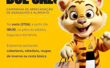 Criciúma x Avaí tera ação da campanha 
