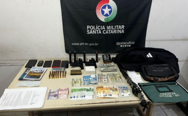 Grupo suspeito de furtos no Natal é detido em Araranguá