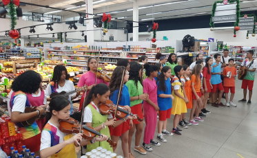 Roteiro de Natal do Bairro da Juventude agradece apoiadores com apresentações musicais