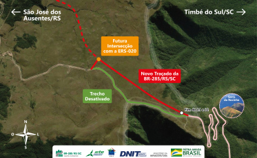 DNIT alerta para alterações de tráfego na BR-285