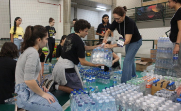 Unesc já enviou 400 toneladas de donativos ao Rio Grande do Sul