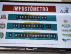 Impostômetro atinge R$ 100 milhões de arrecadação em Criciúma
