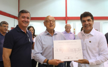 Ginásio Poliesportivo é inaugurado no bairro Santo Antônio