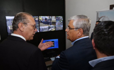 Central de videomonitoramento inaugurada em Siderópolis