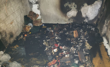 Incêndio atinge porão de residência em Criciúma