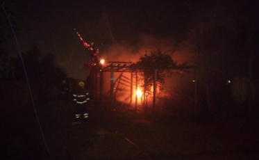  Cachorro morre em incêndio de casa no Balneário Arroio do Silva
