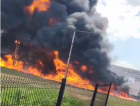(FOTOS E VÍDEOS) Incêndio atinge indústria química no bairro Próspera em Criciúma 