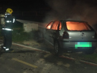 Incêndio atinge carro em Araranguá