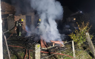 Incêndio supostamente criminoso é registrado em Siderópolis