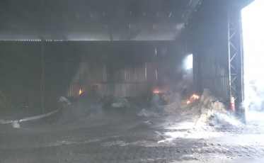 Incêndio atinge empresa em Criciúma