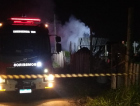 Criciúma: incêndio destrói casa de madeira no bairro Renascer