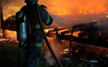 Turvo: morador sofre queimaduras na mão durante incêndio em casa