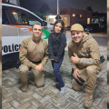 Mãe pede ajuda à PM, e policiais salvam filha de 5 anos engasgada em Maracajá