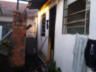 Incêndio em quitinetes coloca moradores em risco