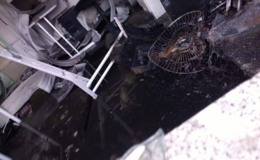 Incêndio atinge UBS do bairro São Sebastião (FOTOS)