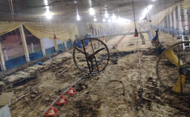 Aviário é atingido por incêndio em Urussanga