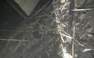 Incêndio atinge danceteria na Quarta Linha (FOTOS)