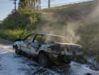 Incêndio destrói veículo em rodovia no Sul do estado