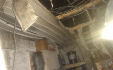 Princípio de incêndio atinge lavação de carros em Siderópolis