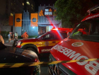 Incêndio atinge hamburgueria no Centro de Criciúma e mobiliza bombeiros