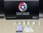 Nova apreensão de cocaína causa prejuízo de mais de R$ 200 mil ao tráfico em Criciúma