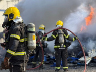 Incêndio atingiu antiga Oi em Criciúma nesta quarta-feira (4) | Foto: Edna Schmitz/CBMSC