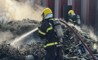 Incêndio atinge antiga Oi em Criciúma