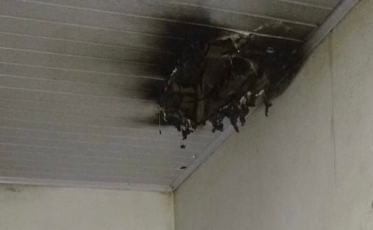 Princípio de incêndio é registrado em casa de Criciúma