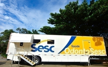 Unidade Móvel OdontoSesc inicia atendimentos em Içara