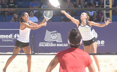 Beach Tennis: Italianas garantidas na final no Rincão