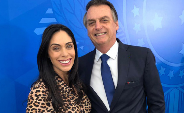 Em encontro com Geovania, Bolsonaro manda mensagem para Santa Catarina