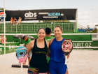 Beach tennista criciumense vence 13ª do mundo em campeonato