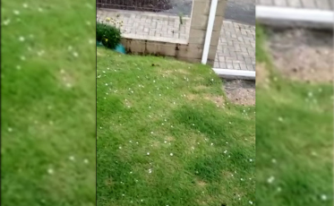 Temperatura: Granizo em Jacinto Machado e Araranguá (VÍDEOS)