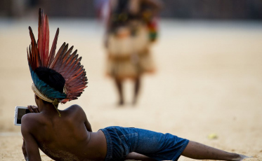 Mostra de Contadores de Histórias reconta as trilhas indígenas