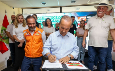 Governador entrega R$ 5 milhões para quarta etapa do desassoreamento do Rio Sangão