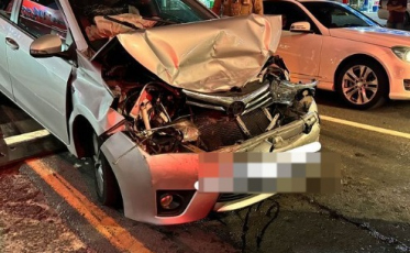 Deputada Júlia Zanatta sofre acidente de trânsito no Centro de Criciúma