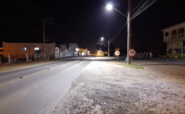 Lâmpadas de LED vão fortalecer a iluminação em Forquilhinha