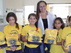 LBV entrega 200 kits para a educação
