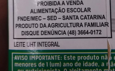 Empresa alega falha humana em venda irregular de leite
