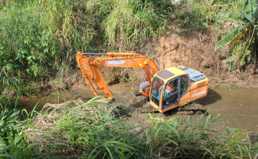 Urussanga: Rio dos Americanos recebe limpeza