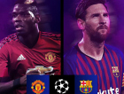 Barcelona contra United. Juventus contra Ajax