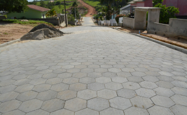 Loteamento Graziela chega a sete ruas pavimentadas nos últimos anos