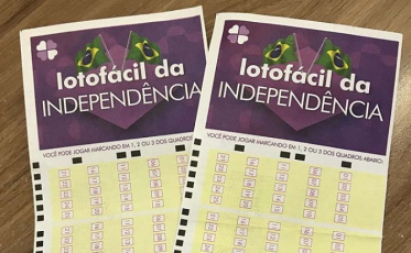 Já tem R$ 63,9 milhões acumulados para a Lotofácil da Independência