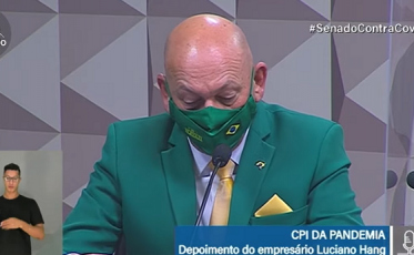 O depoimento de Luciano Hang na CPI da Covid-19