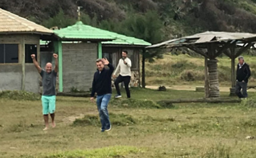 Luciano Huck em Imbituba