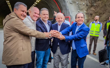 Contorno Viário é inaugurado com a presença do presidente Lula