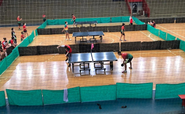 Tênis de mesa do Mampituba recebeu equipe gaúcha para amistosos