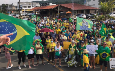 Ato pró-Bolsonaro é organizado em Criciúma