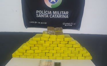 Polícia Militar apreende grande quantidade de maconha em Criciúma